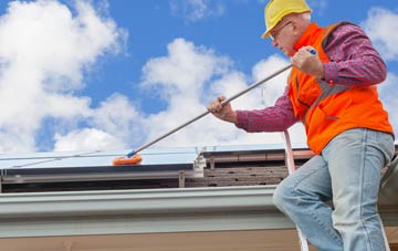 Lon soft wash roof cleaning